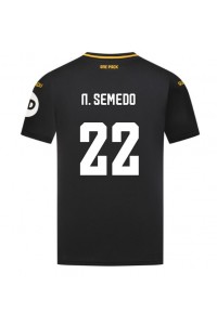 Wolves Nelson Semedo #22 Voetbaltruitje Uit tenue 2024-25 Korte Mouw